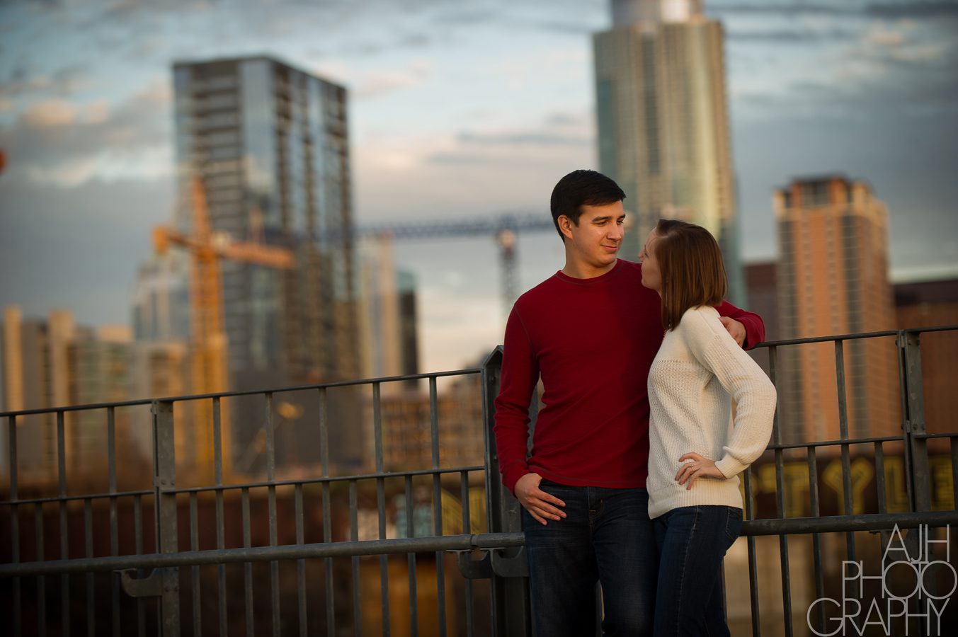The W Austin Engagement Photography - AJH Photography