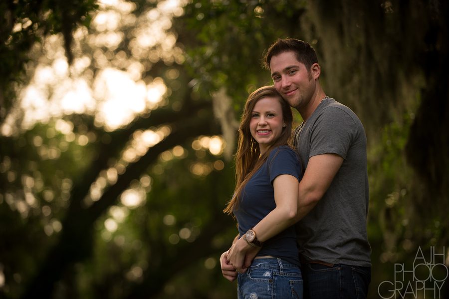 Brazos Bend State Park Engagement - AJH Photography