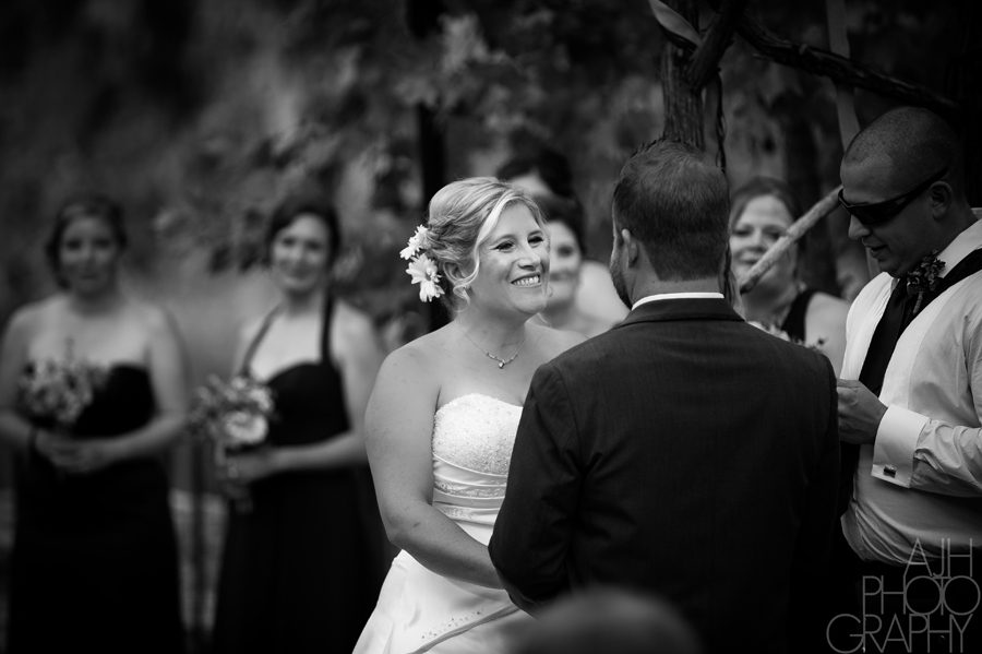 Hideout on the horseshoe wedding photography - AJH Photography