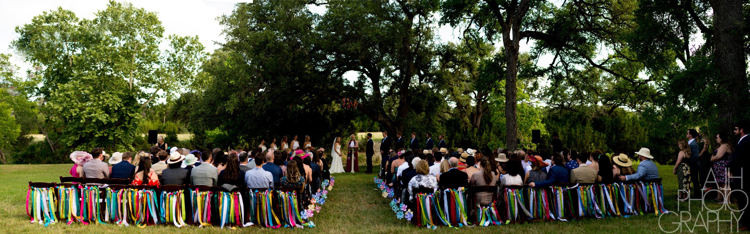 Pecan Springs Ranch Wedding - AJH Photography